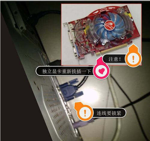 顯示器無信號