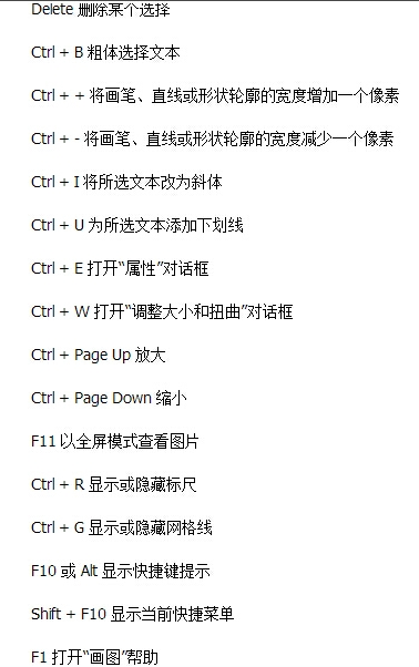電腦快捷鍵