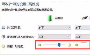 屏幕變暗